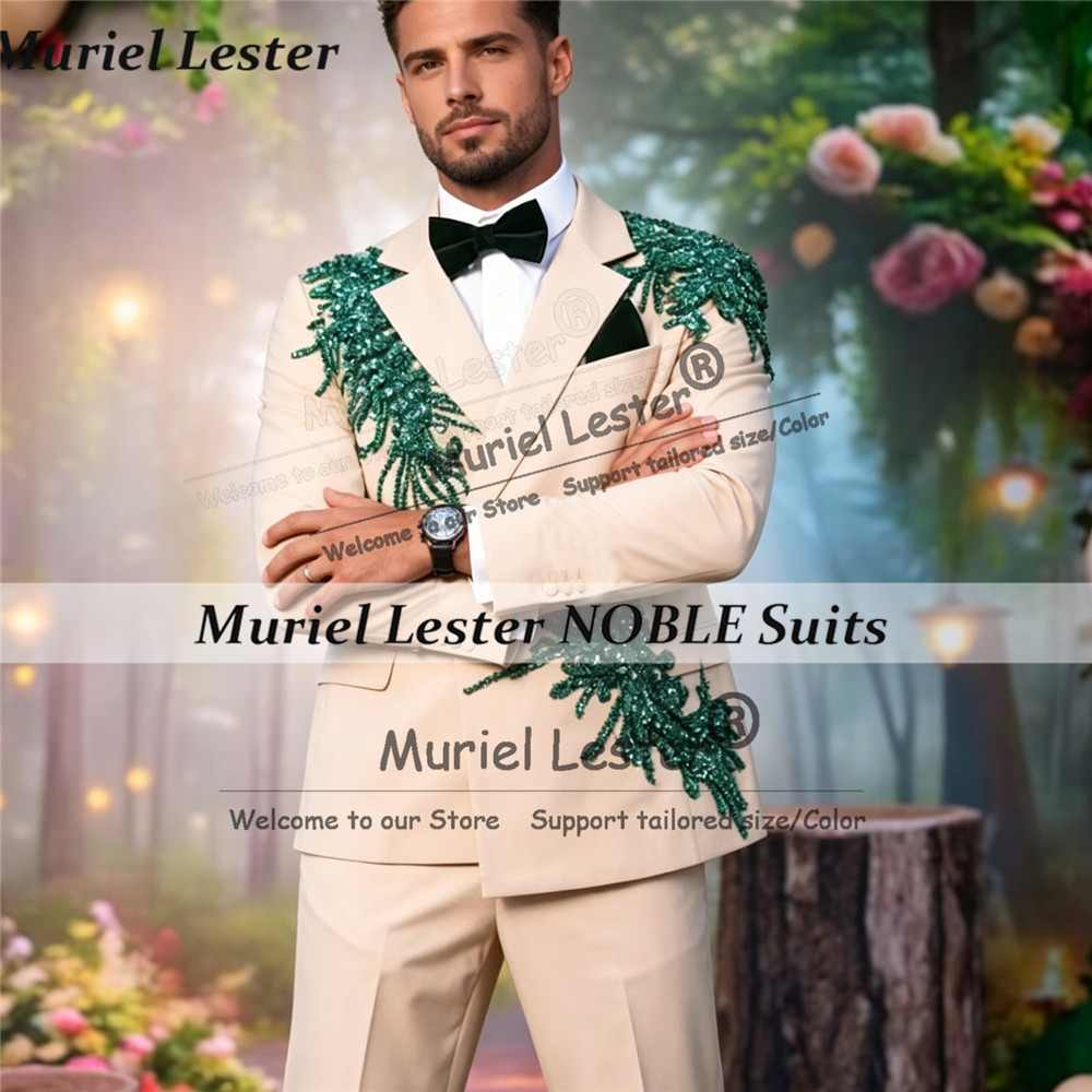 Unique Men'S Formal Wear - Terno Masculino Personalizado com Strass e