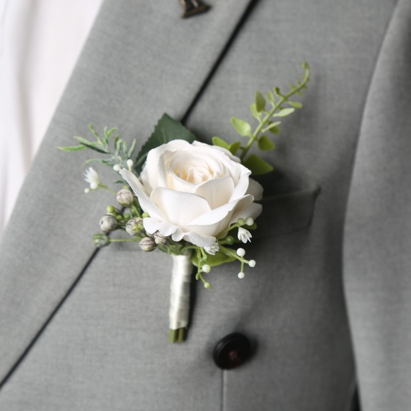 Men'S Formal Wear For A Wedding - Terno de casamento corsage homem flor