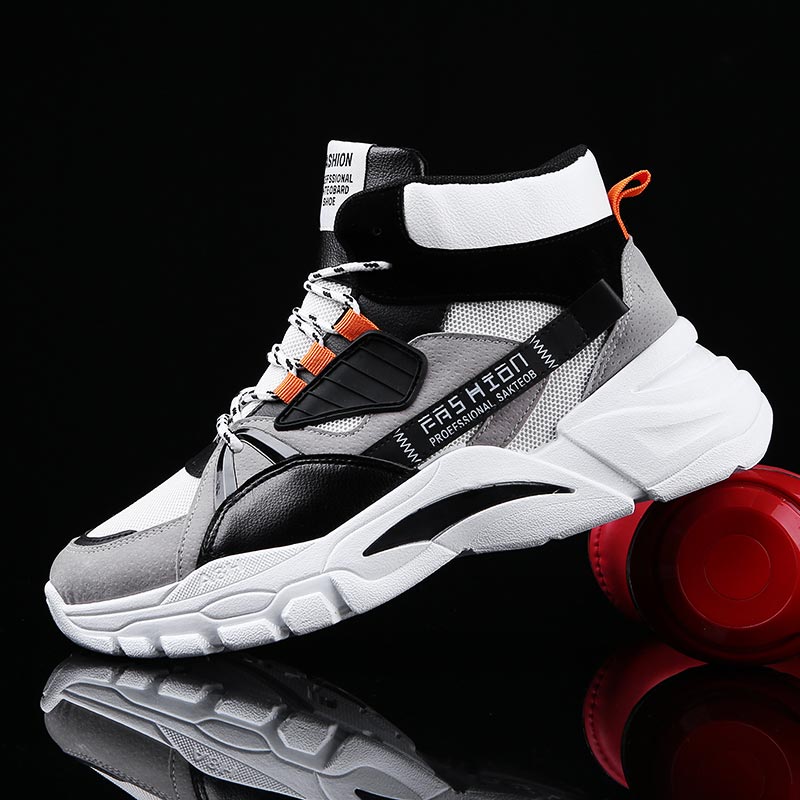 Men Formal Wear Wedding Guest - Hightop-Sapatilhas Esportivas Masculinas, Sapatilhas de Cima