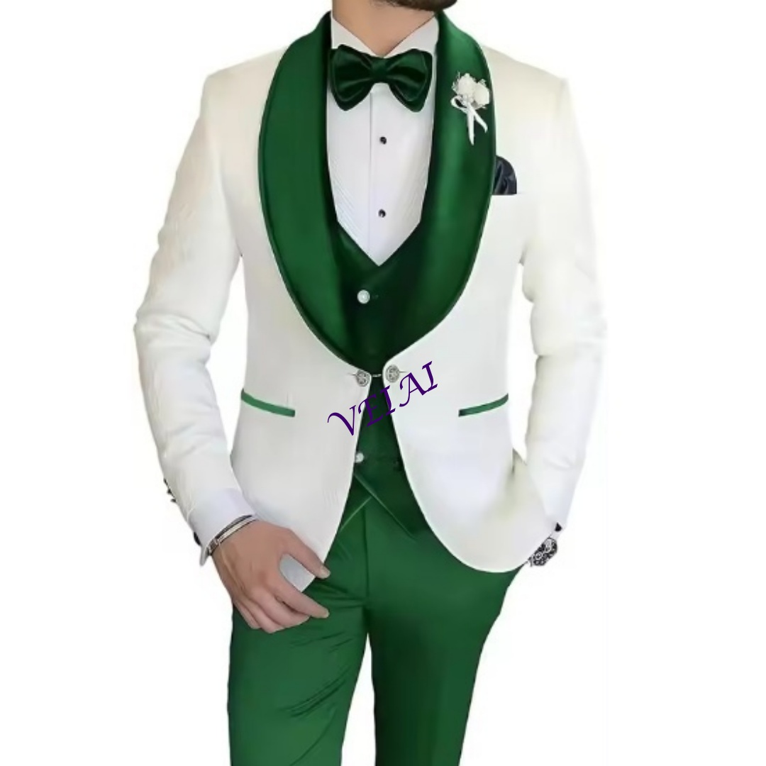 Men Formal Wear Combination - Conjunto de Terno Slim Fit Personalizado