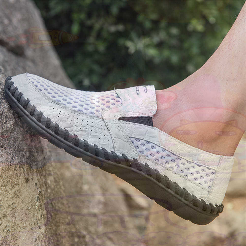 Formal Men Daily Wear Slippers - Cores misturadas sem renda calçados bonitos