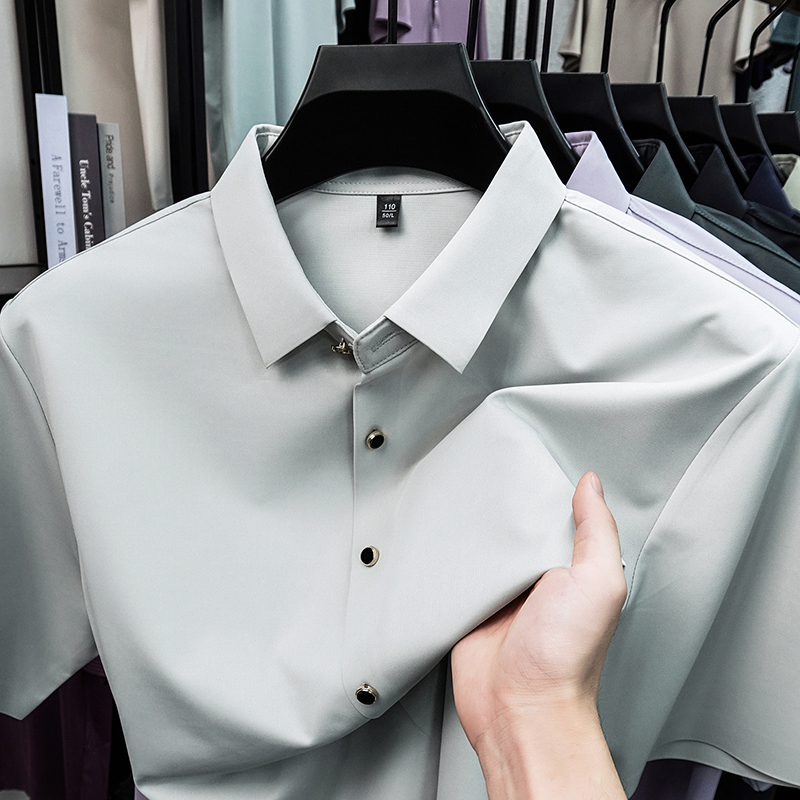 Men Formal Wear Shirts - Camisa Social Masculina Casual de Verão