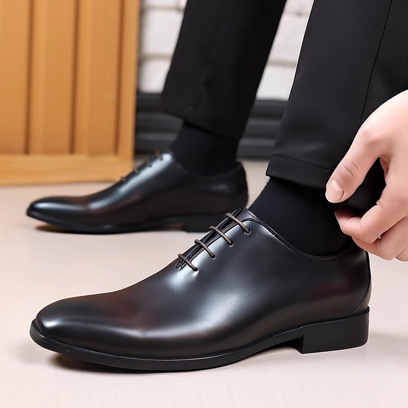 Men Formal Wear Brands - Designer de couro genuíno dos homens