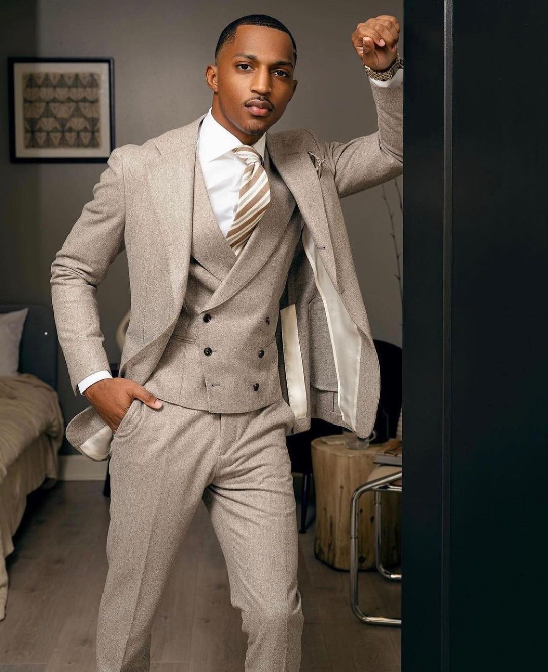 Clássico masculino ternos form - Men'S Formal Wear Waistcoat avaliação e preço