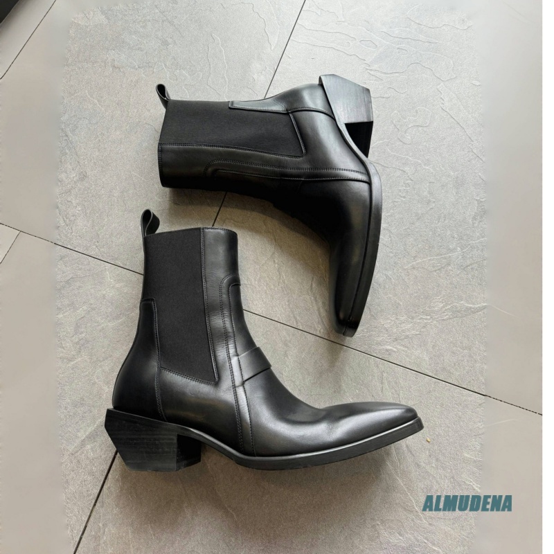 Botas Chelsea Masculinas de Co - Men'S Formal Style avaliação e preço