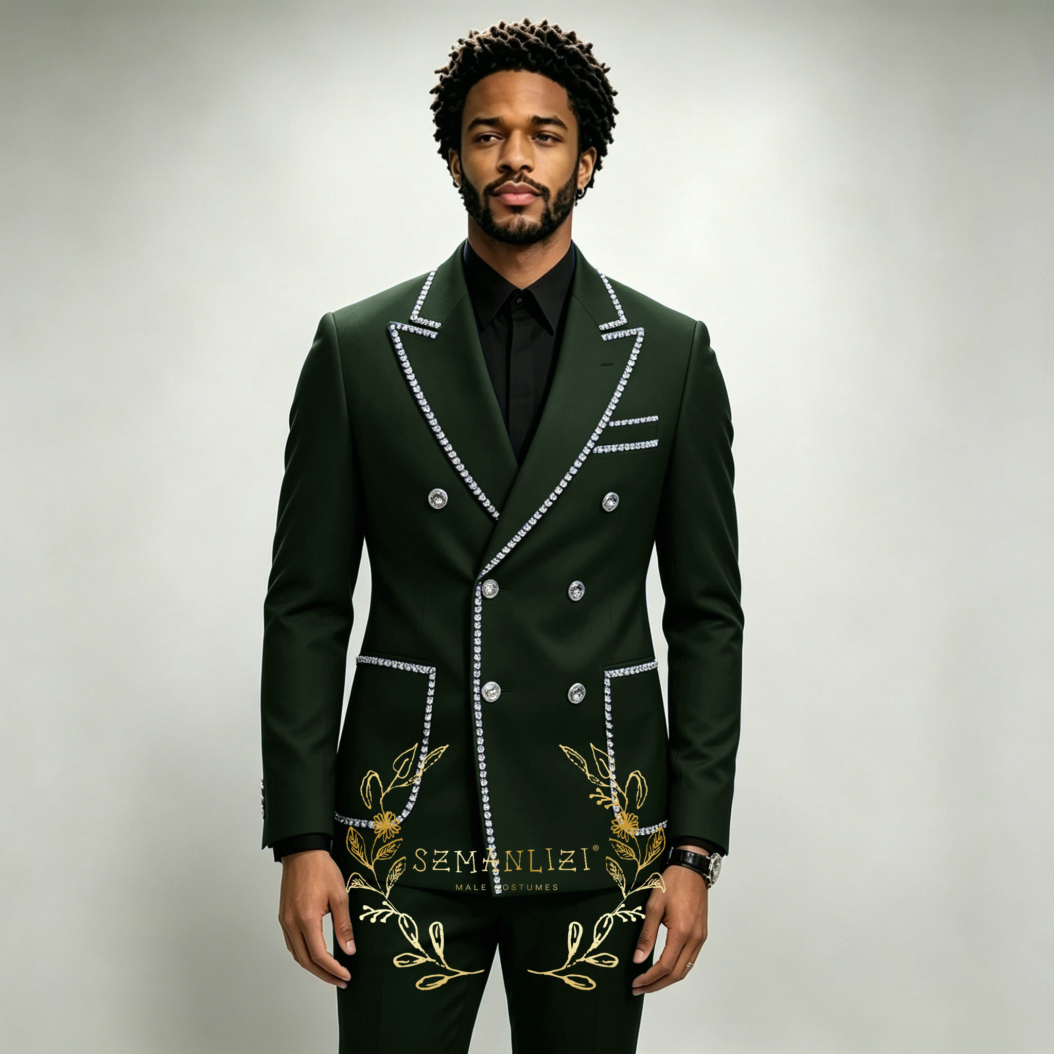 Ternos Masculinos de Luxo 2 Pe - Men Formal Wear Wedding avaliação e preço