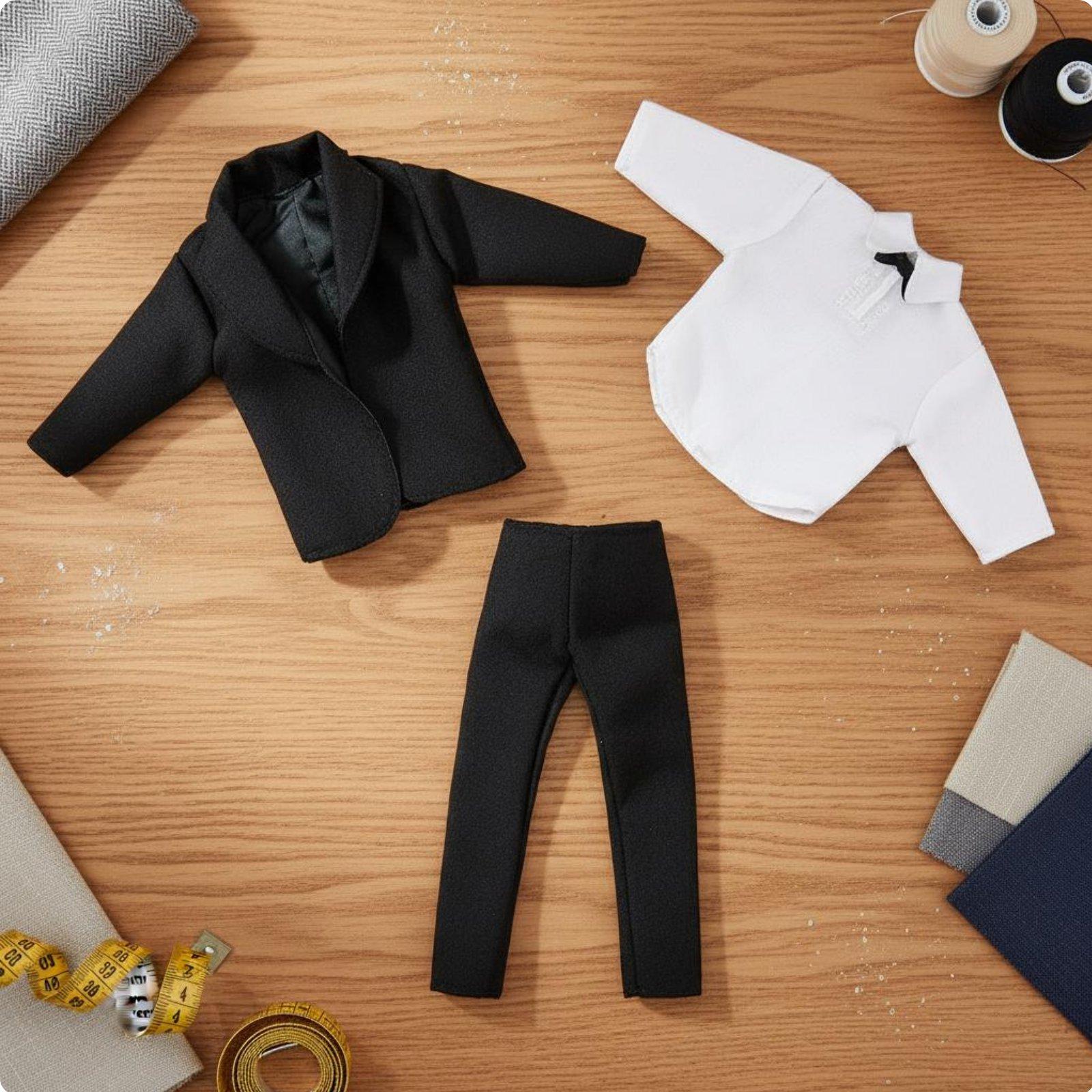 Roupas Clássicas para Bonecos  - Men'S Formal Style avaliação e preço