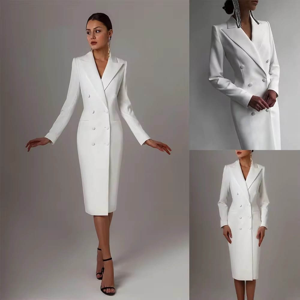 Ternos longos brancos feminino - Men Formal Wear Wedding Guest avaliação e preço