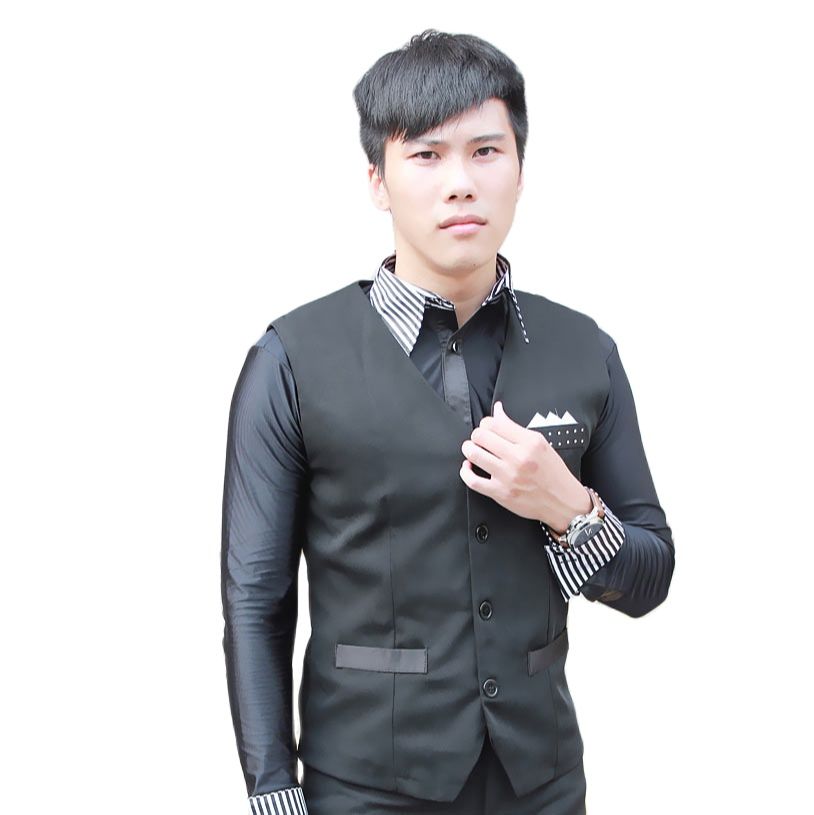 Homem desempenho preto latino  - Men'S Formal Wear Waistcoat avaliação e preço