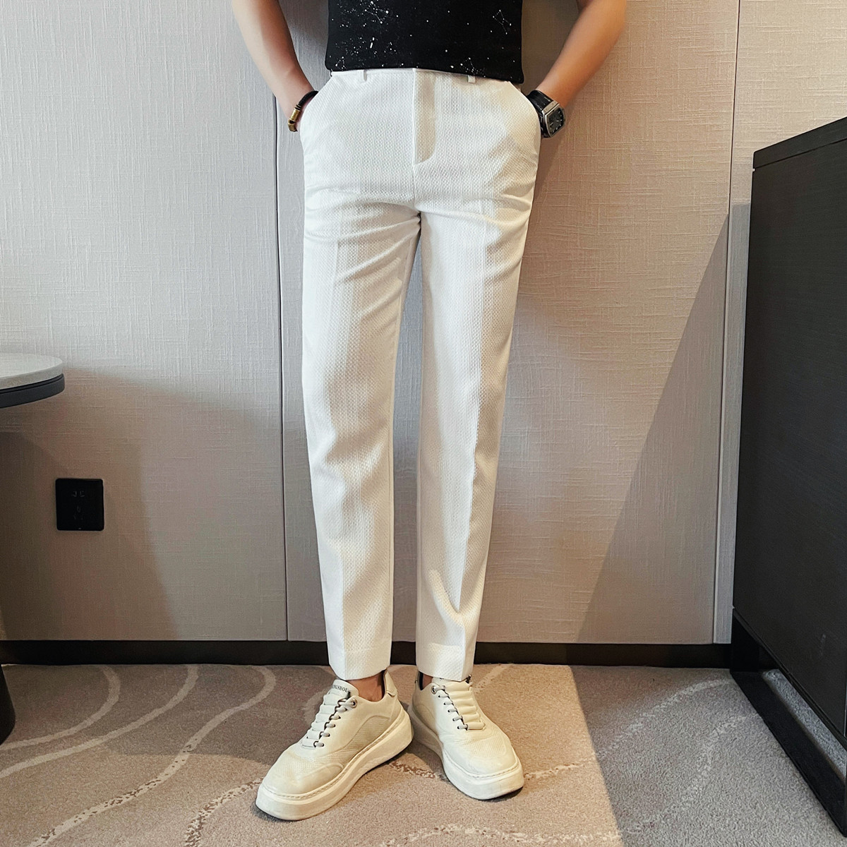 2025 primavera verão novos hom - Young Men Formal Wear avaliação e preço