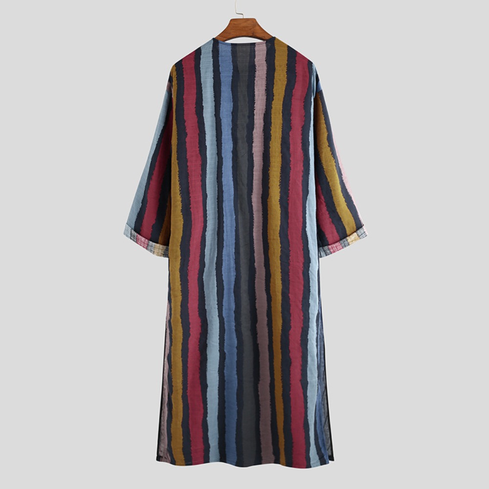 Nova Túnica Muçulmana de Algod - Men Formal Wear Shirts avaliação e preço