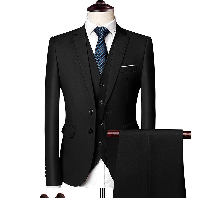 Conjunto de Terno Slim Fit Est - Men Formal Wear Wedding Guest avaliação e preço