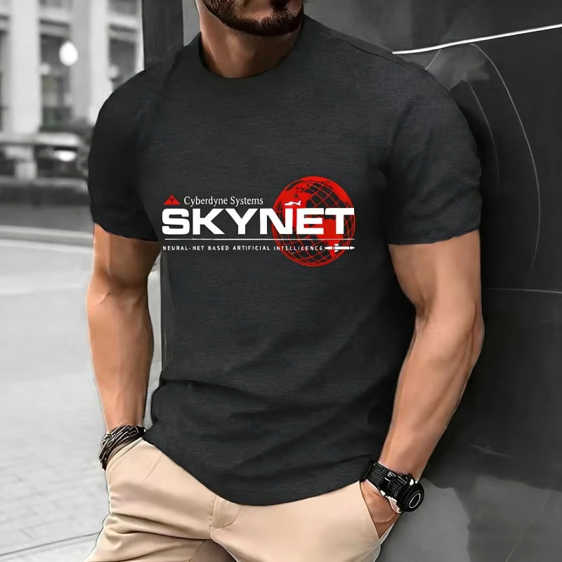 Camiseta Gráfica Masculina Cyb - Men Formal Wear Shirts avaliação e preço