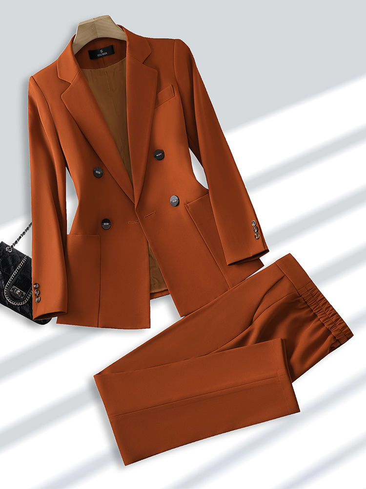 Blazer e calças para mulheres, - Men Formal Wear Shirts avaliação e preço