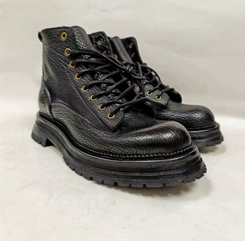 Botas de Couro Estilo Britânic - Men'S Formal Style avaliação e preço