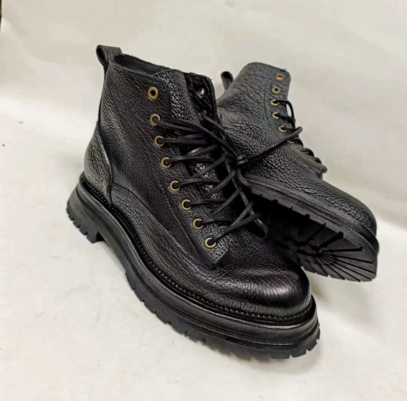 Botas de Couro Estilo Britânic - Men'S Formal Style avaliação e preço