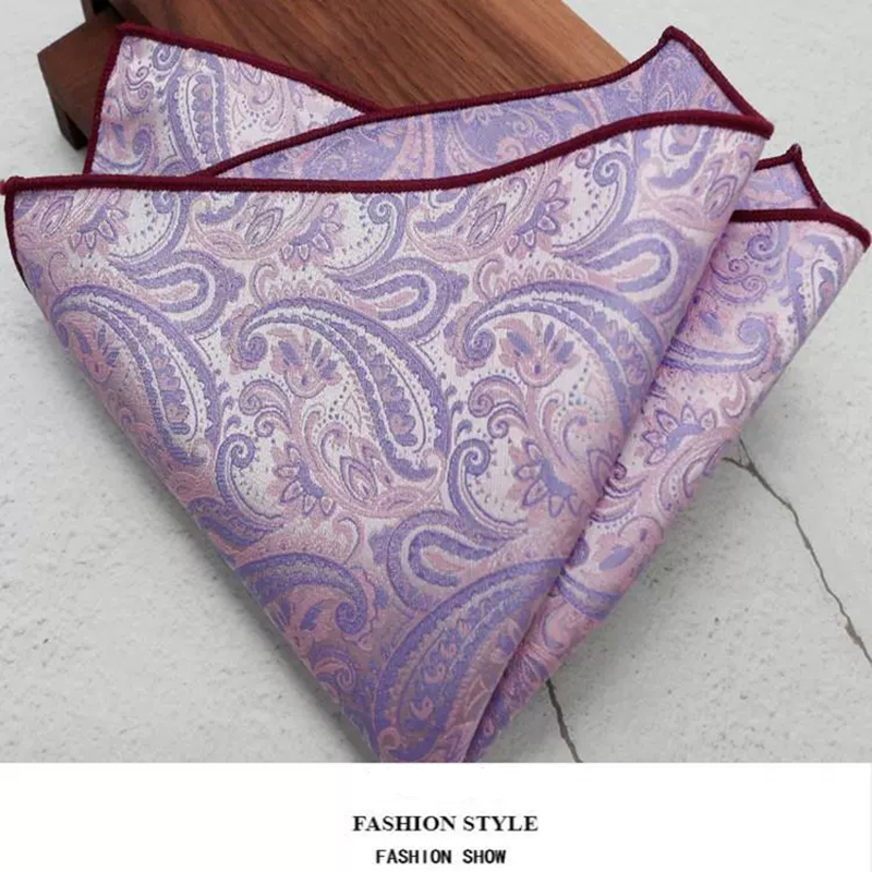 Clássico pasiley bolso quadrad - Men'S Formal Wear For A Wedding avaliação e preço