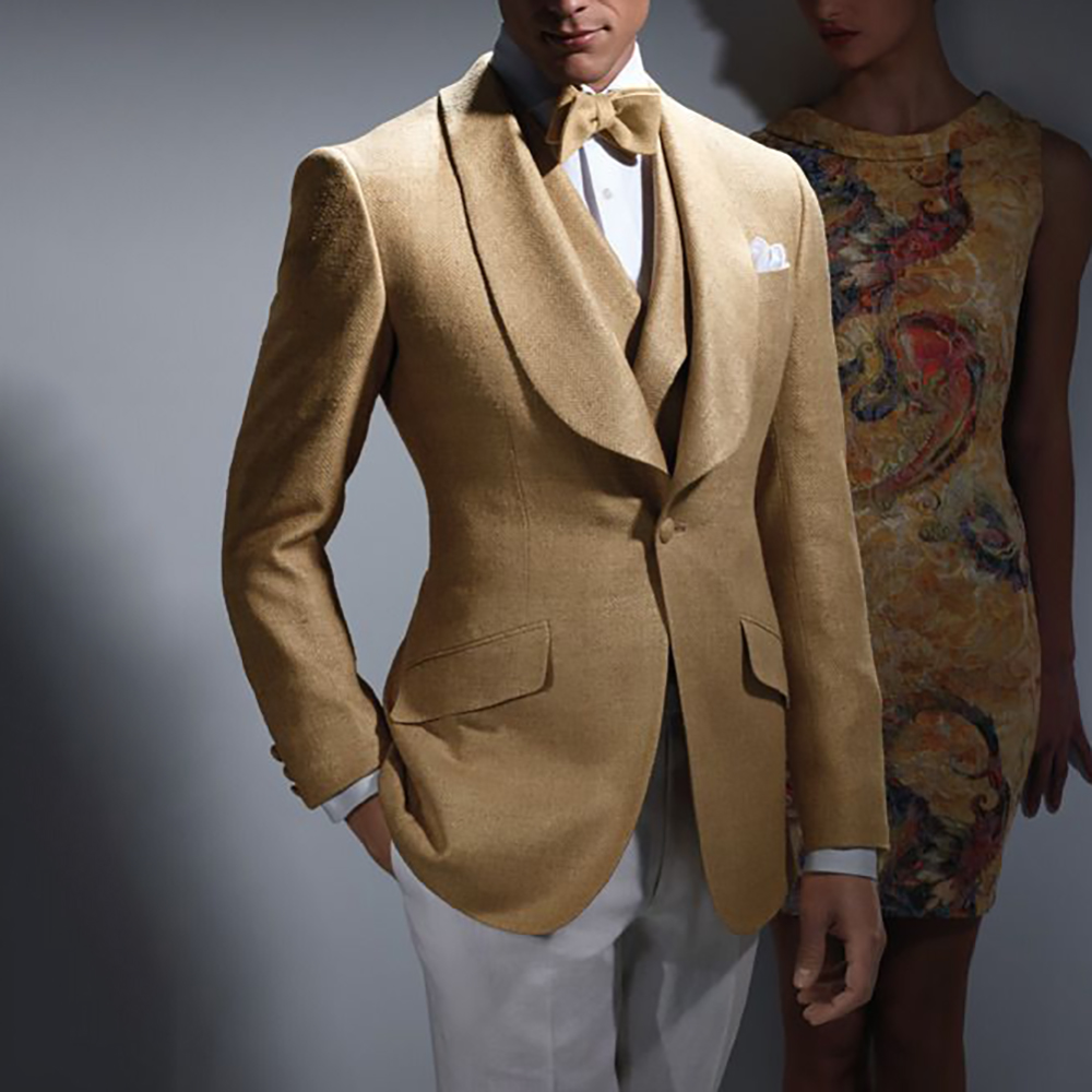 Terno masculino slim fit, 3 pe - Men Formal Wear Wedding Guest avaliação e preço