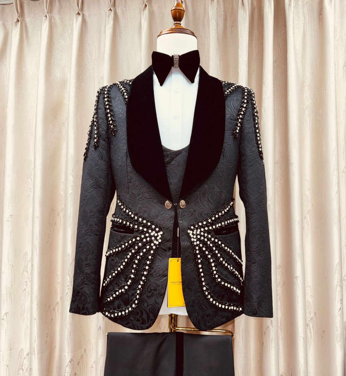Deslumbrante Terno Masculino d - Men'S Formal Wear Waistcoat avaliação e preço