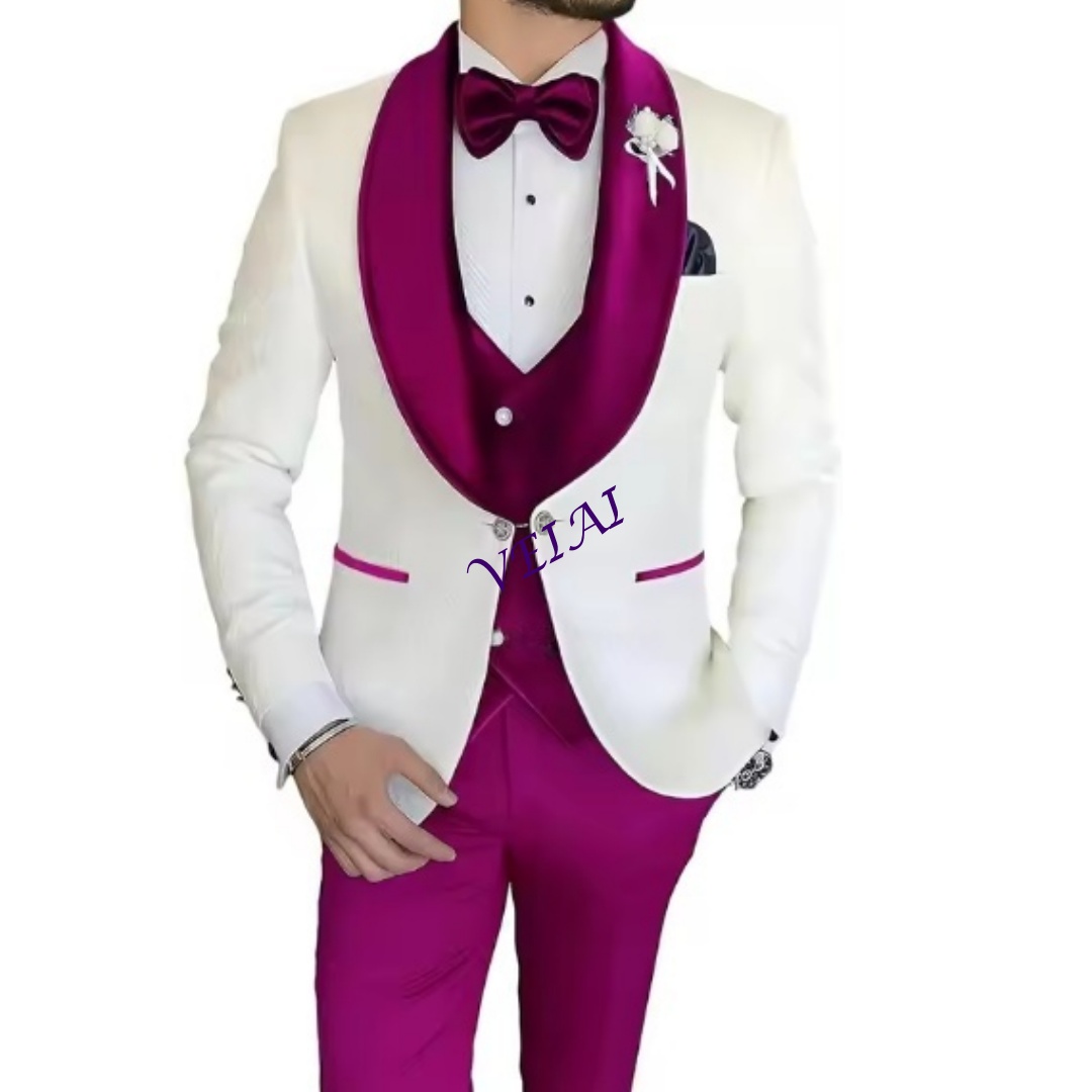 Conjunto de Terno Slim Fit Per - Men Formal Wear Combination avaliação e preço