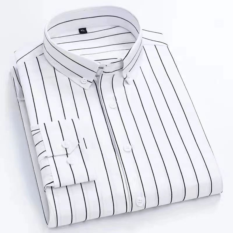Nova camisa masculina listrada - Men Formal Wear Brands avaliação e preço