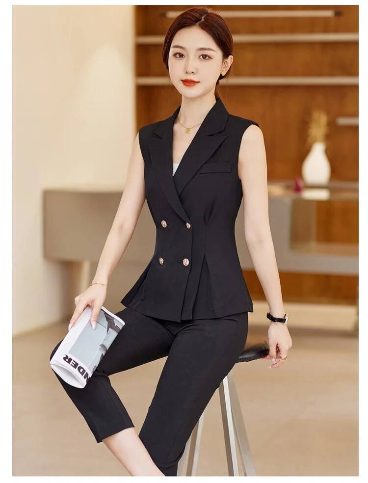 Conjunto de calças femininas e - Men'S Formal Wear Waistcoat avaliação e preço
