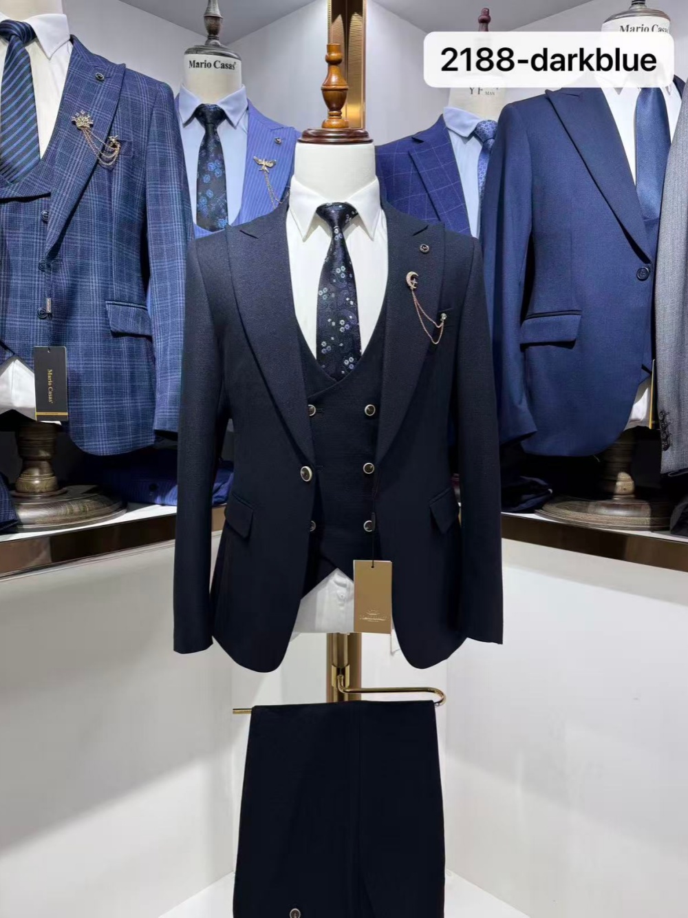 Conjunto de Terno Formal Mascu - Men Formal Wear Wedding Guest avaliação e preço
