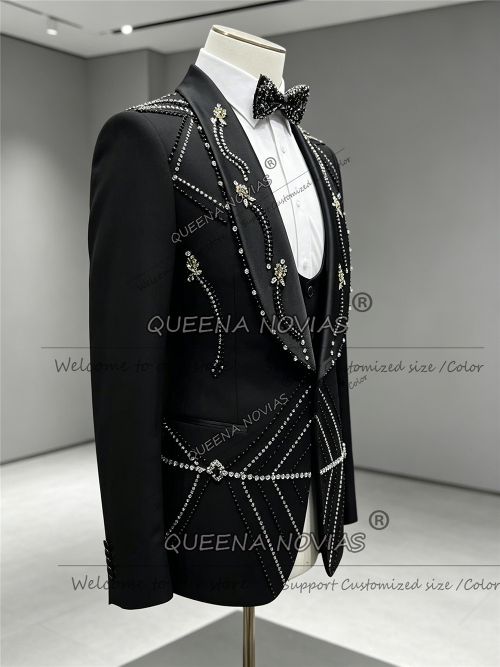 Terno Masculino Slim Fit de De - Unique Men'S Formal Wear avaliação e preço