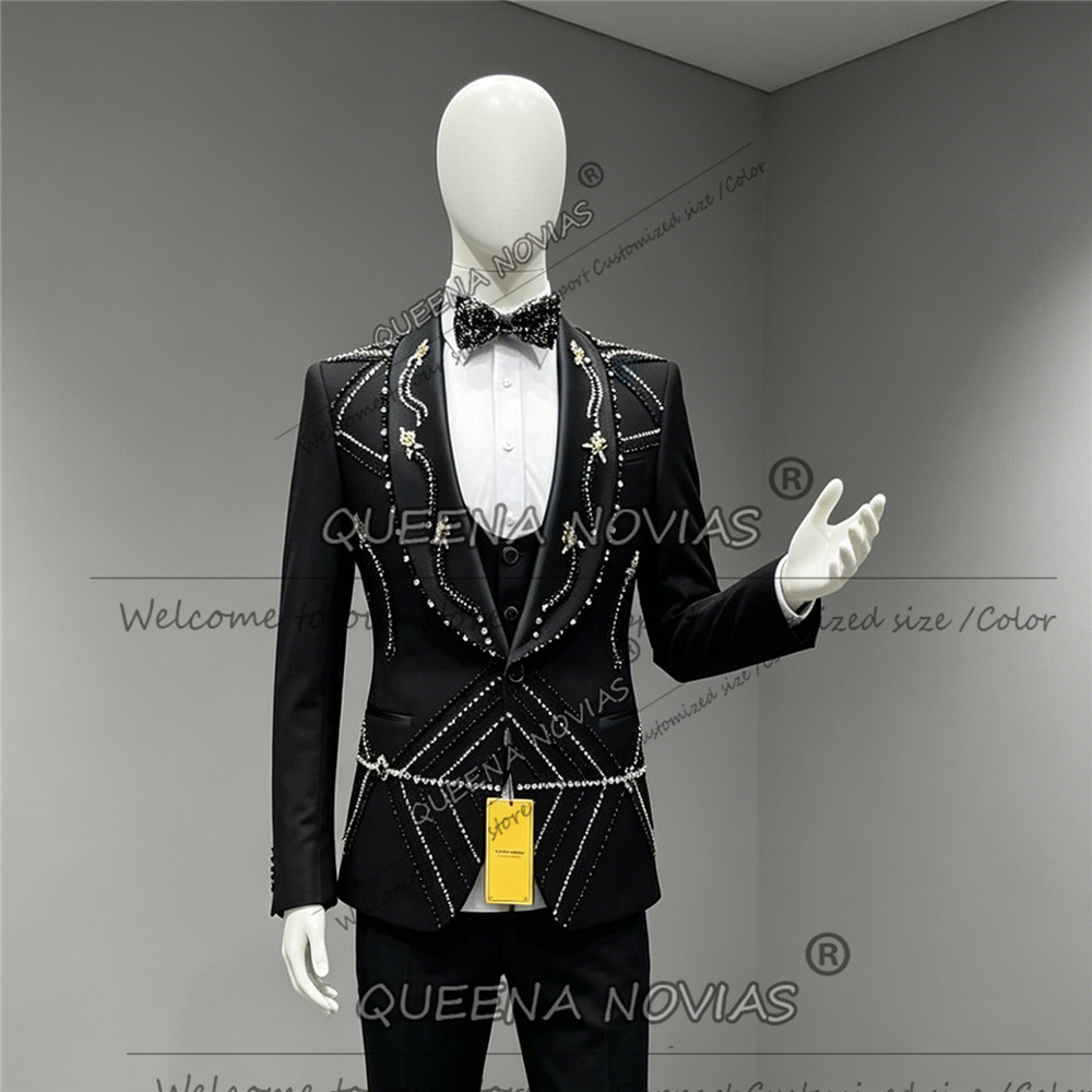 Terno Masculino Slim Fit de De - Unique Men'S Formal Wear avaliação e preço