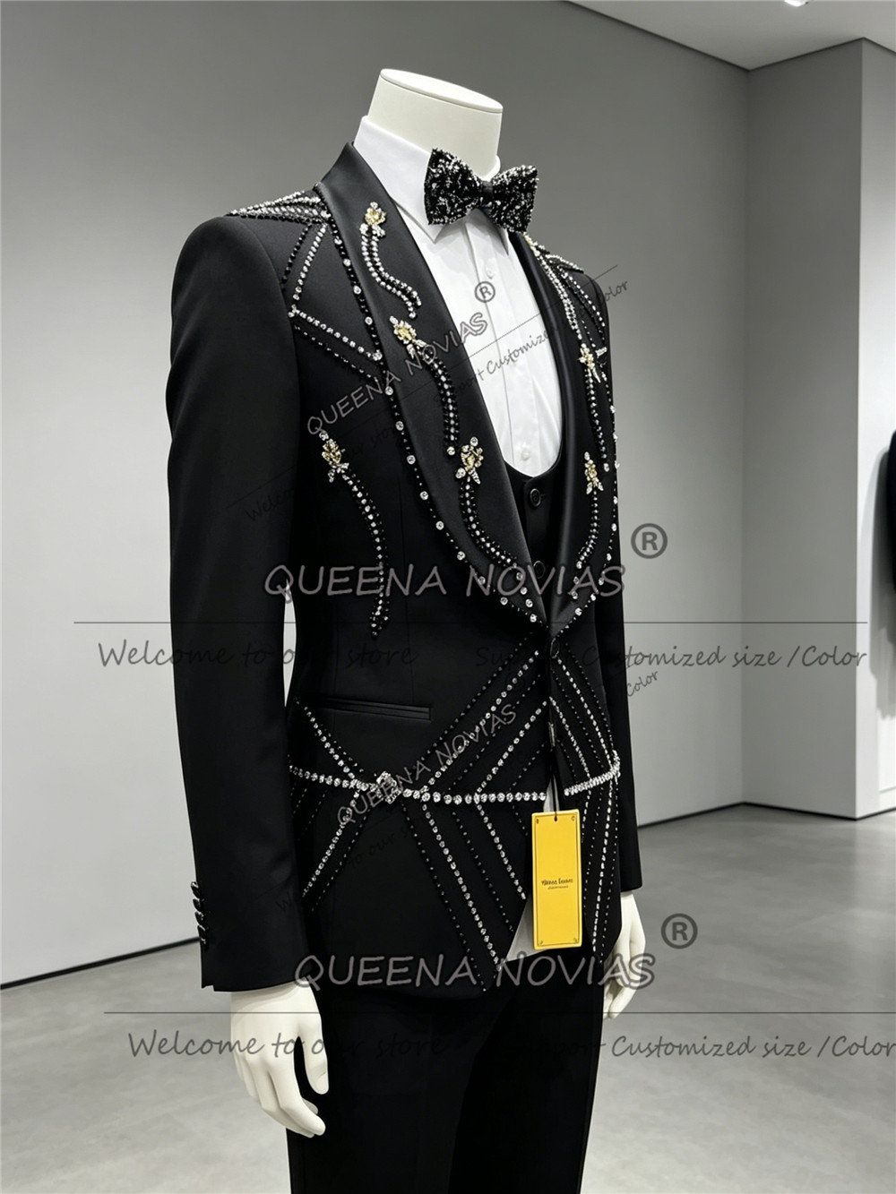 Terno Masculino Slim Fit de De - Unique Men'S Formal Wear avaliação e preço