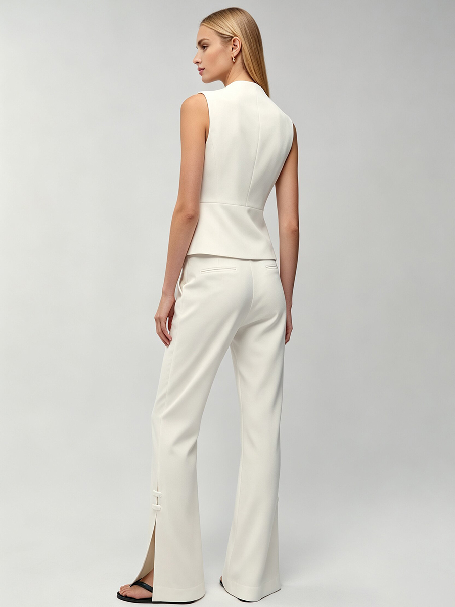 Conjunto Feminino LIMO Branco  - Men'S Formal Style avaliação e preço