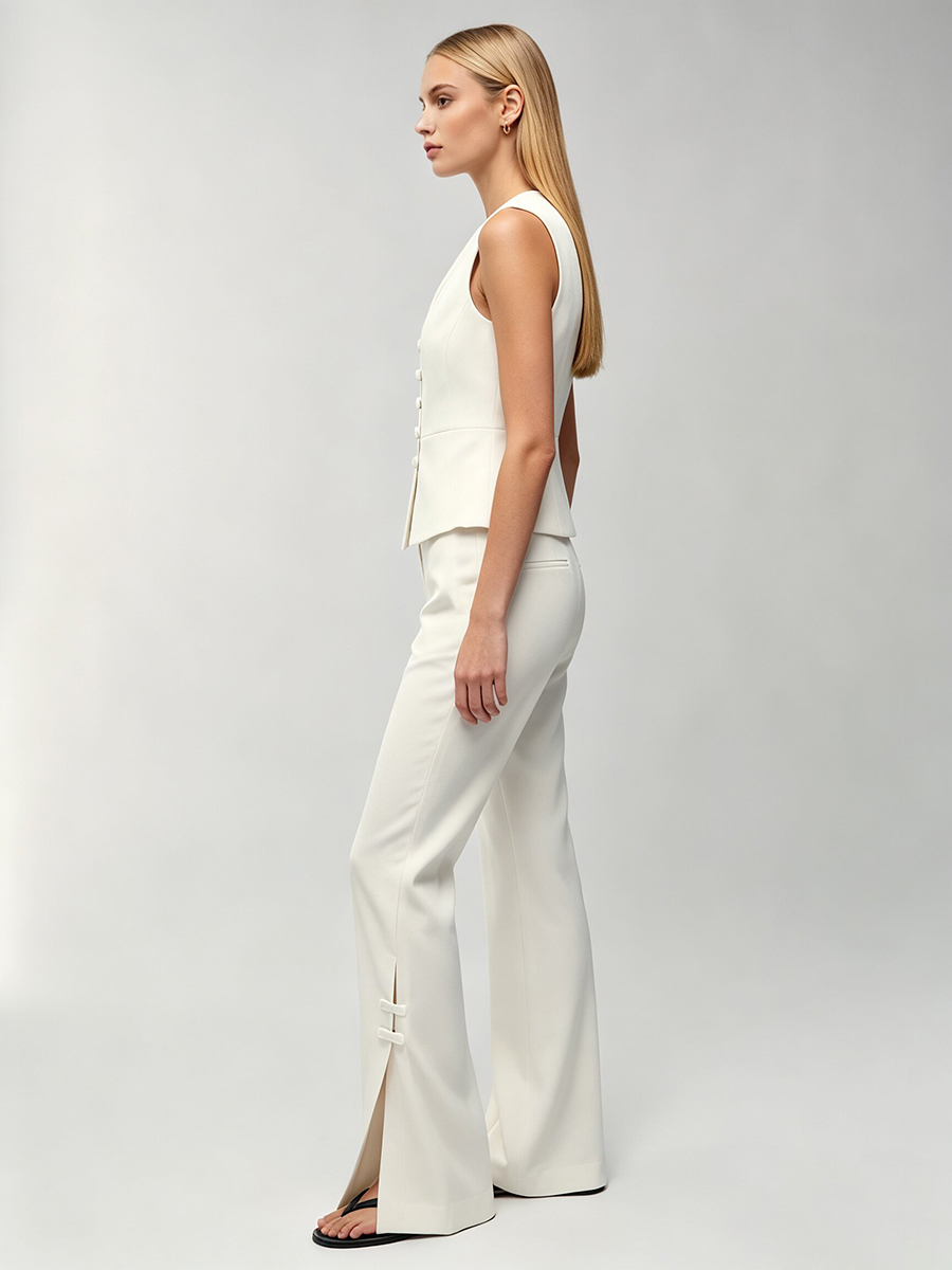 Conjunto Feminino LIMO Branco  - Men'S Formal Style avaliação e preço