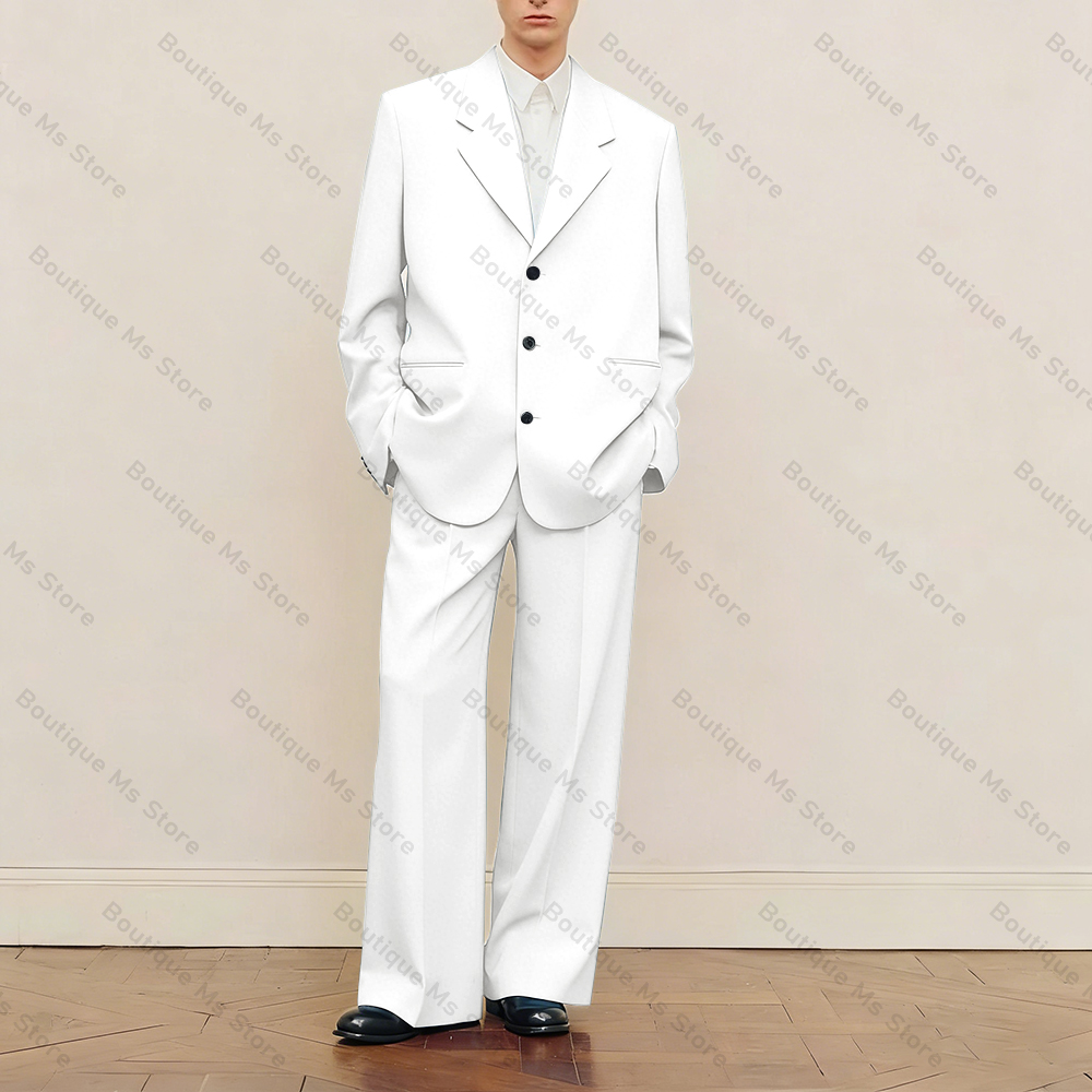Conjunto de terno preto oversi - Men Formal Wear Wedding avaliação e preço