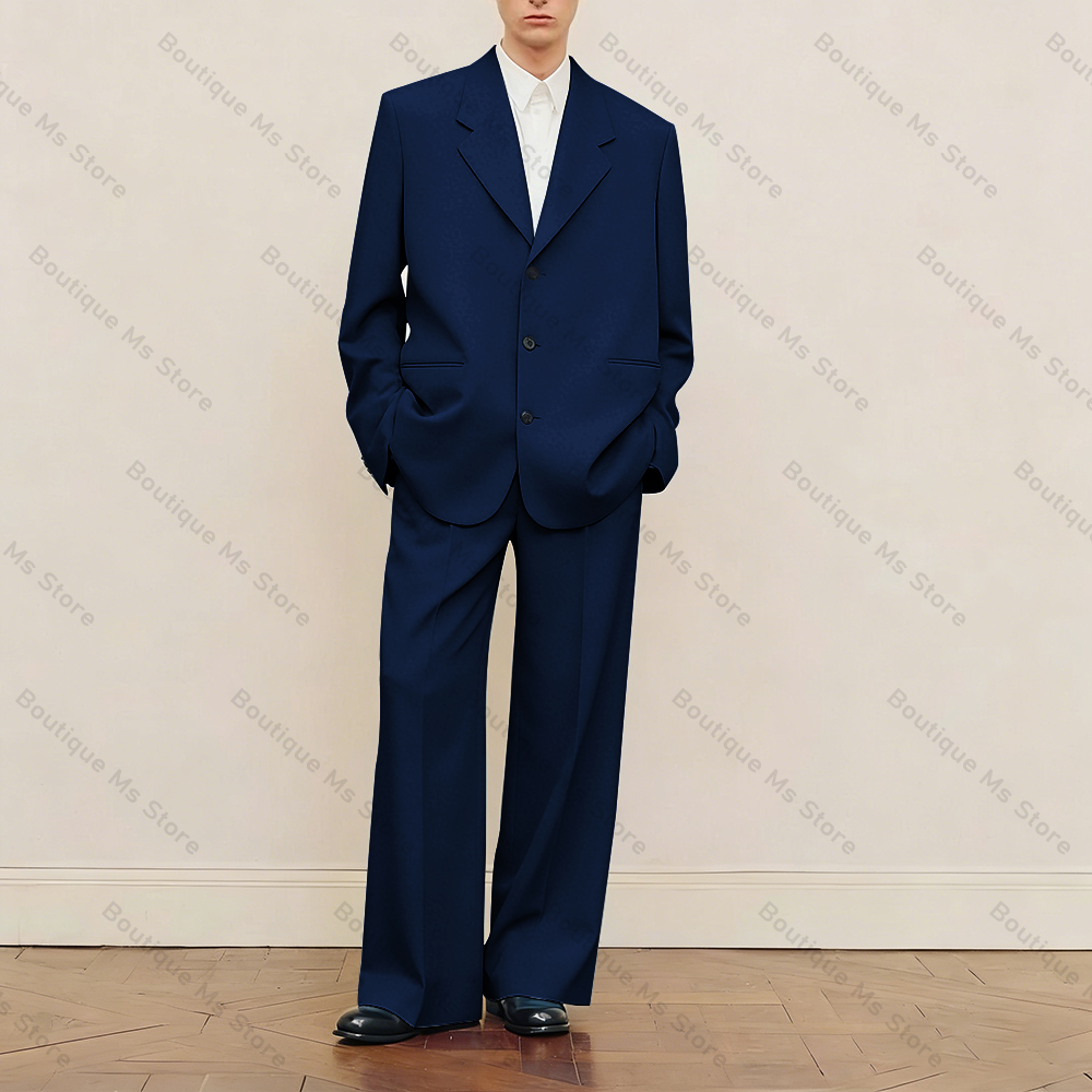 Conjunto de terno preto oversi - Men Formal Wear Wedding avaliação e preço