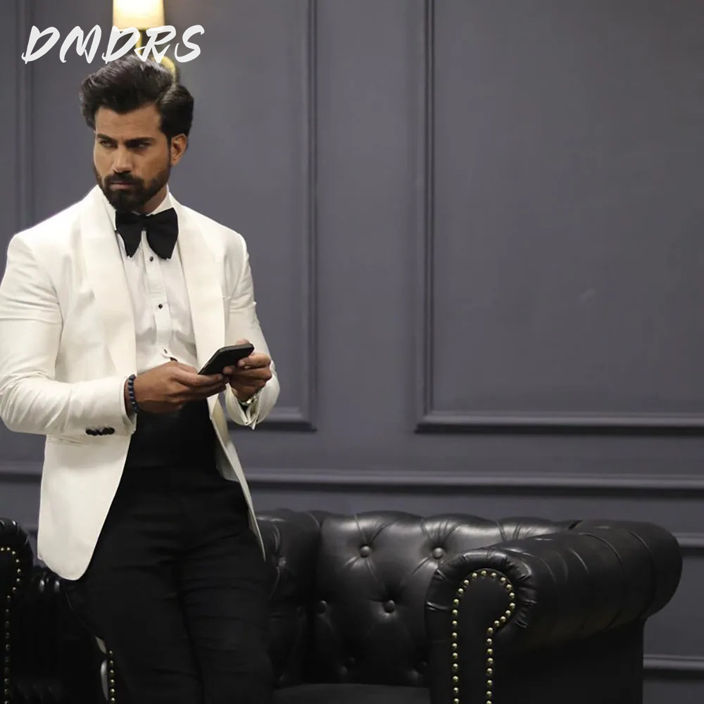 Jaqueta clássica de lapela est - Men Formal Wear Wedding avaliação e preço