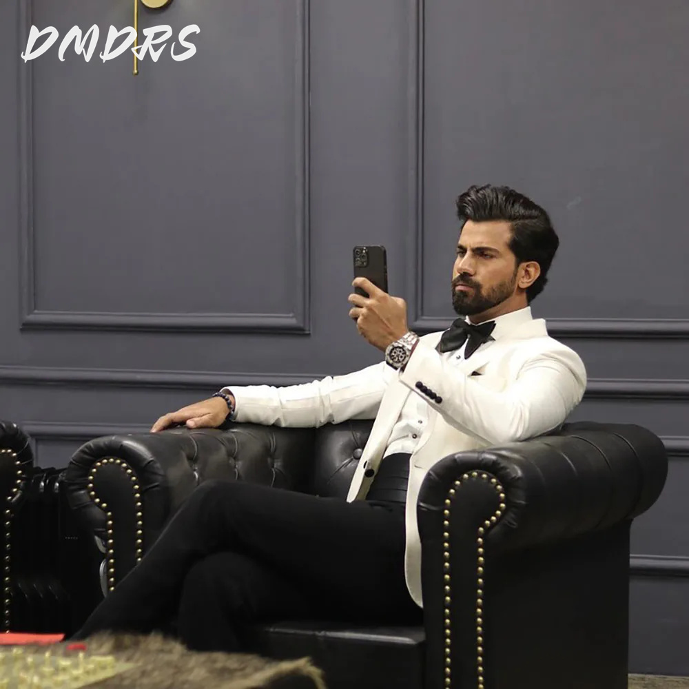 Jaqueta clássica de lapela est - Men Formal Wear Wedding avaliação e preço