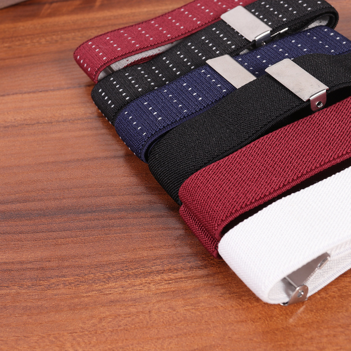 1 Par de Braçadeiras Antiderra - Men Formal Wear Shirts avaliação e preço