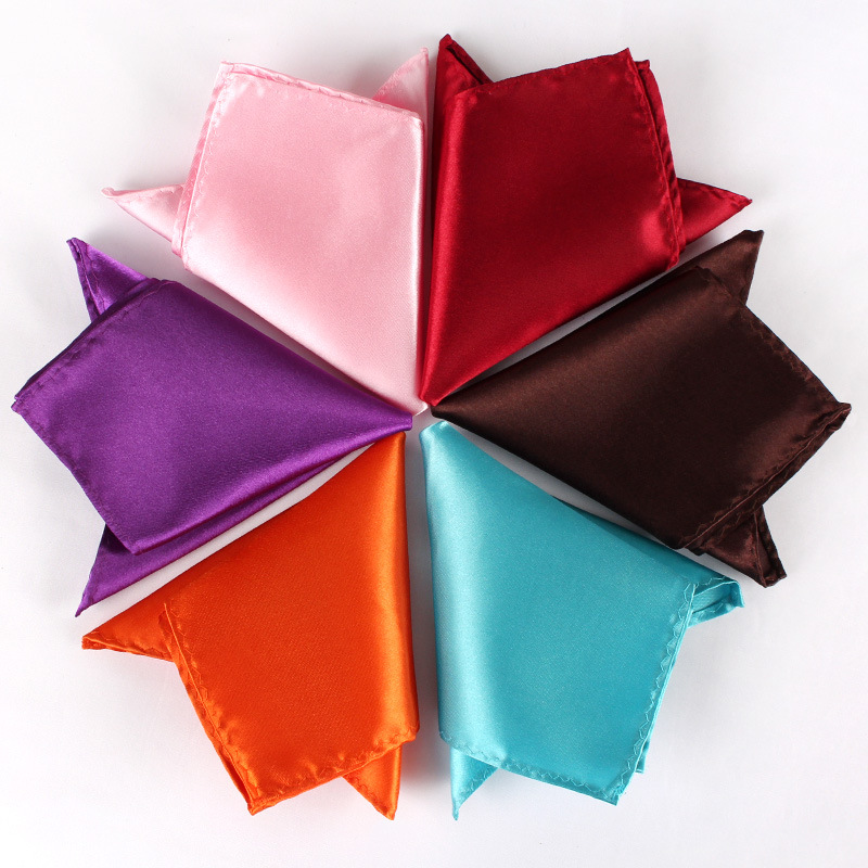 22cm cor sólida bolso squre pa - Young Men Formal Wear avaliação e preço
